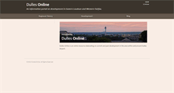Desktop Screenshot of dullesonline.info