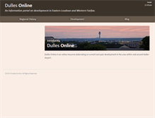 Tablet Screenshot of dullesonline.info